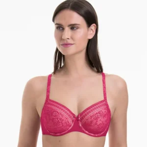 Anita beugel BH cherry red Fleur 5653