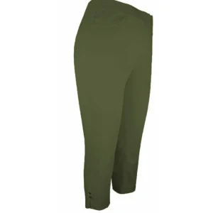 broek 7/8 Adelina kaki 979704 55001 46