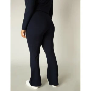 Broek Base level curvy Allie D.blauw 7000011