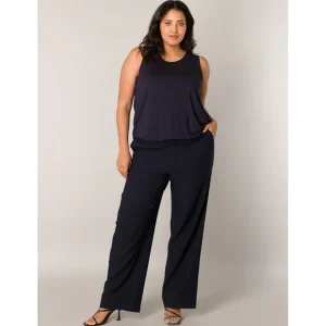 Broek Base Level Curvy D.blauw Yorinthe 7000088
