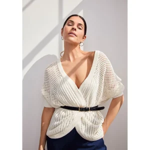 Cardigan Signature creme 218455