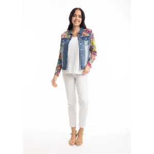Jas Orientique jeans multicolor 22977