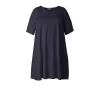 Kleed Base Level Curvy D.blauw Abernathy 7000027