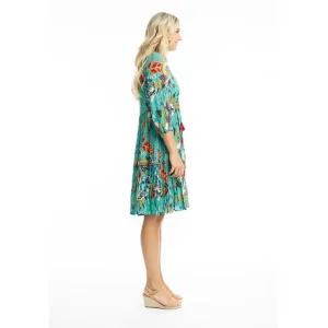 Kleed Orientique groen multicolor 91012