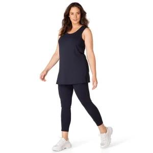 Legging Base level Curvy d.blauw Andrea 7000026