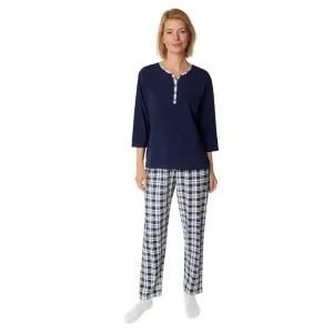 Pyjama Brandtex D.blauw 216294