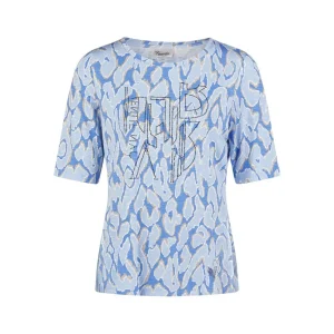 Shirt Barbara Lebek blauw multi 77150052