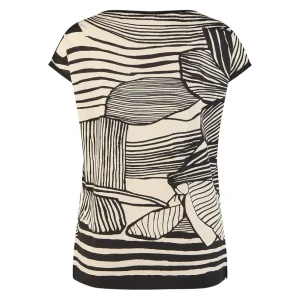 Shirt Barbara Lebek zwart creme 75790052
