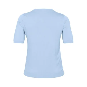 Shirt Kaffe Curve licht blauw 10582490