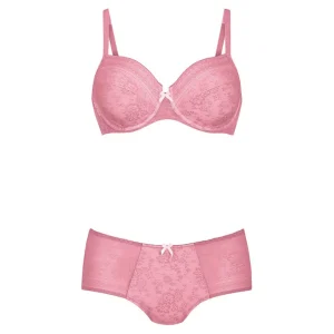 Slip Taille ANITA Fleur Rose Violet 1355