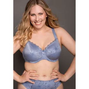 ULLA Beugel BH taubenblau Viola 32/23