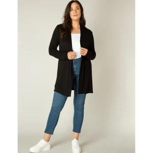 Vest Base level curvy Ayla zwart 7000023